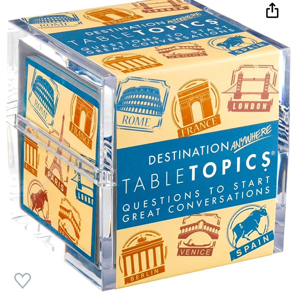 Table talk card game NIB